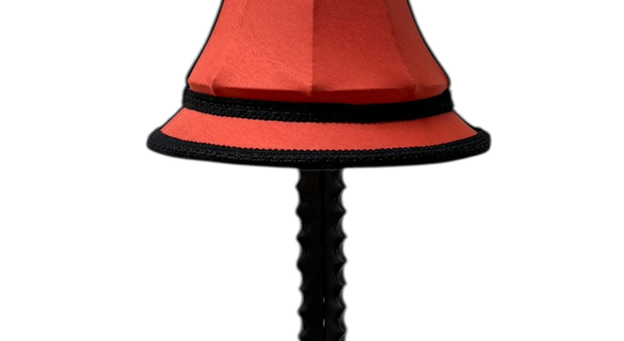 Art Deco Amsterdamse School Table Lamp by Piet Kramer, 1920s